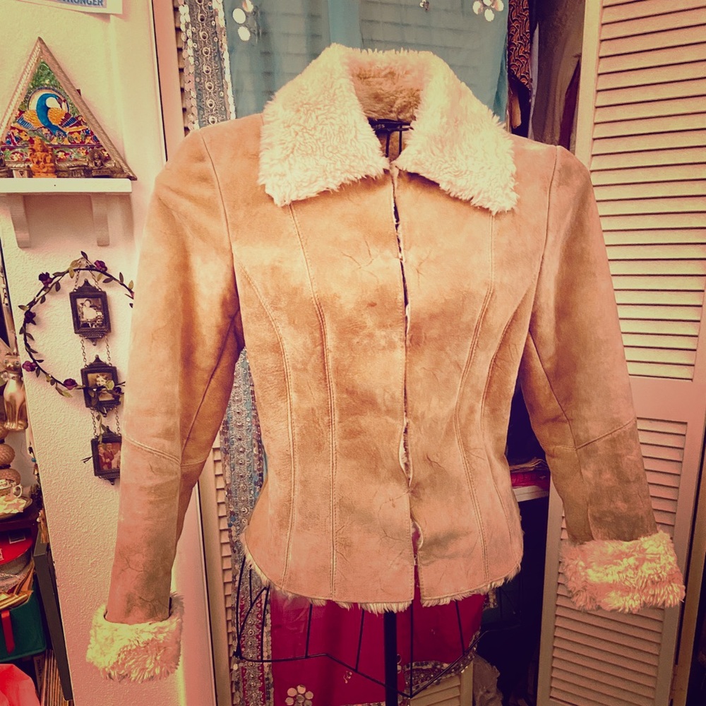 90s Genuine Leather Jacket from Express 🥰